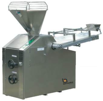 Тестоделитель ваккуумный Bassanina DRT40 с устройством округления смазка бункера